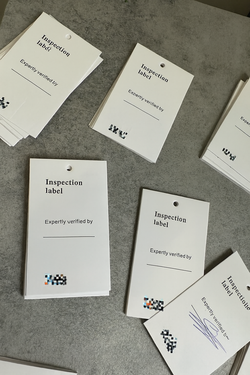 Etiqueta de autenticidad